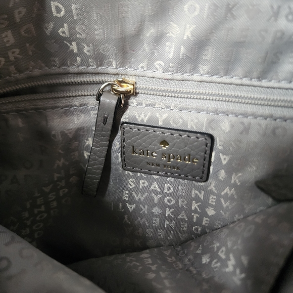 Kate spade dark gray shoulder bag, 15 x 11 - Picture 8 of 16